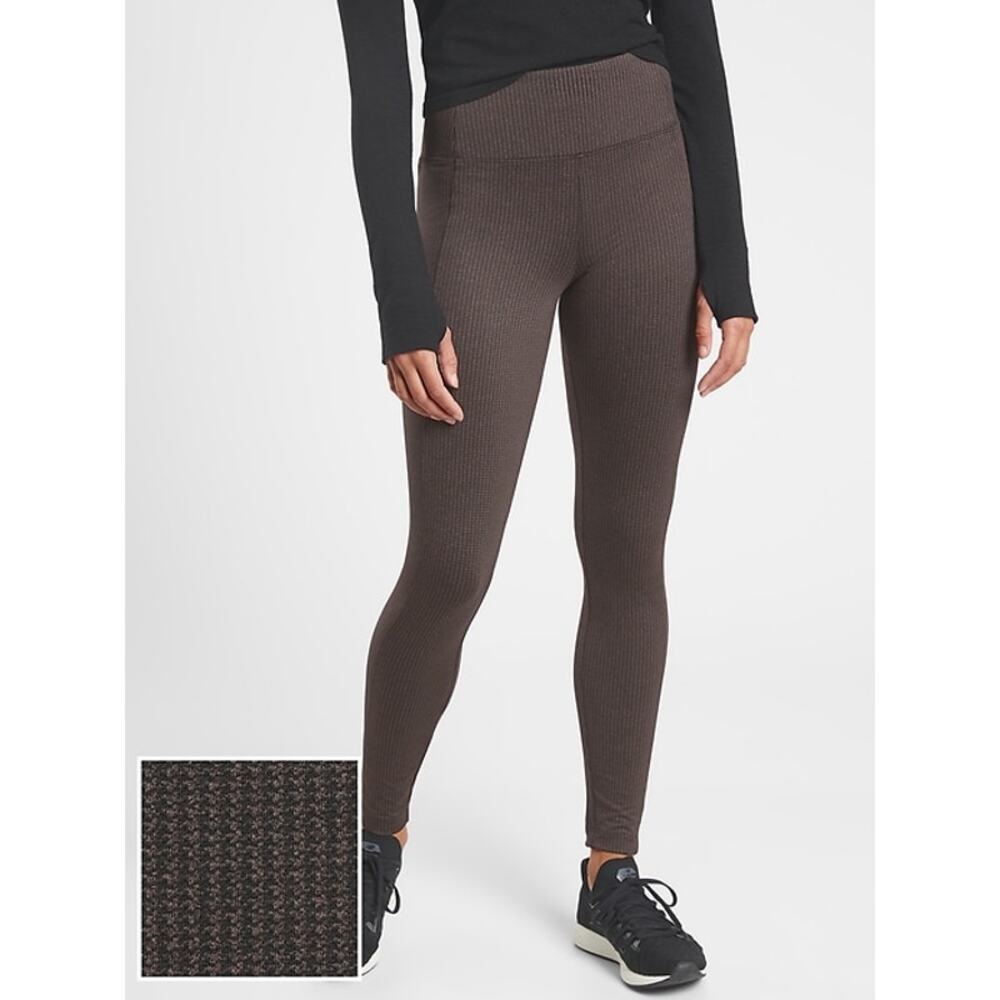 Athleta Delaney Houndstooth Tight Size Small Casual Preppy Athleisure Workout